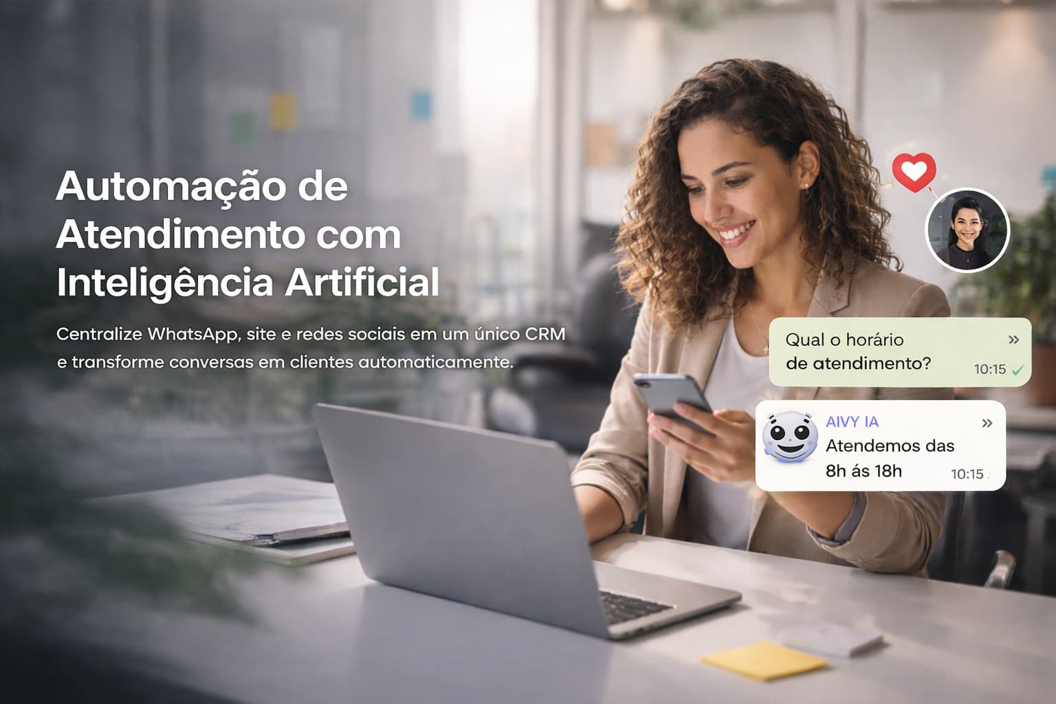 Banner Aivy CRM