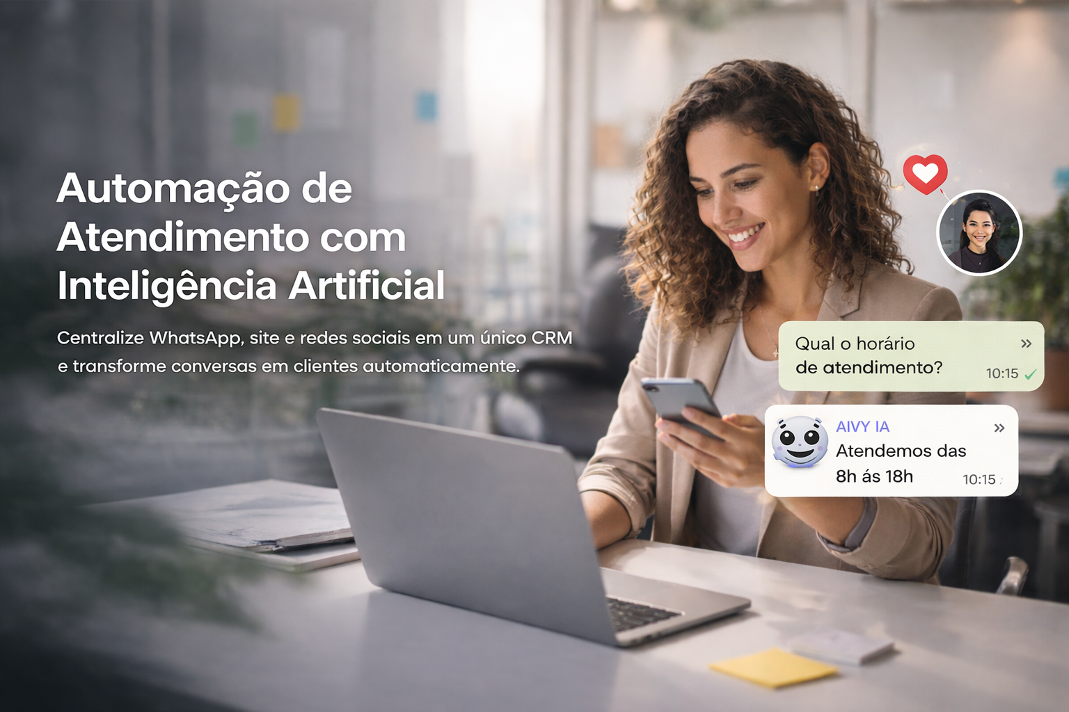 Banner Aivy CRM