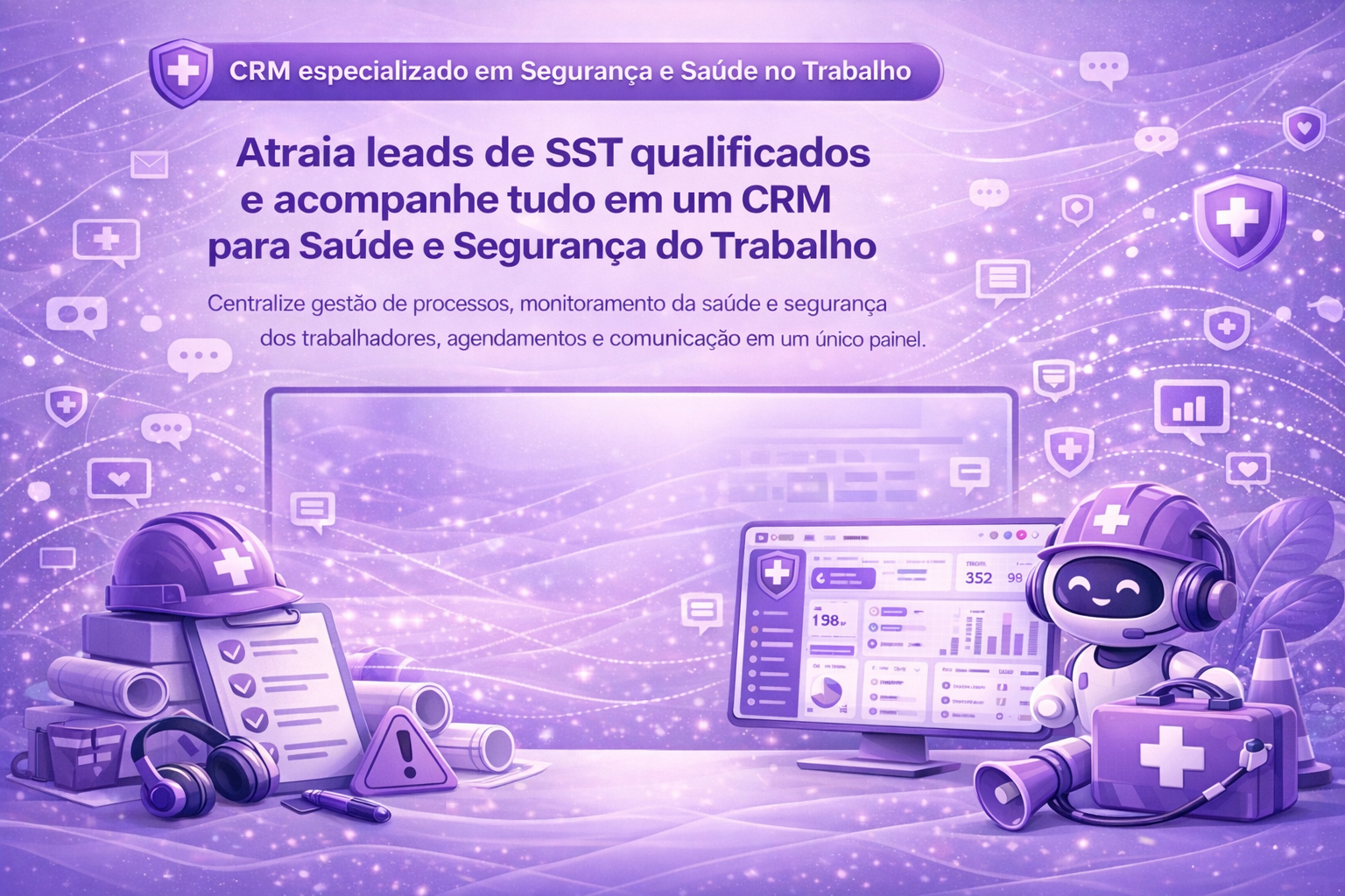 Banner CRM Saúde e Segurança do Trabalho